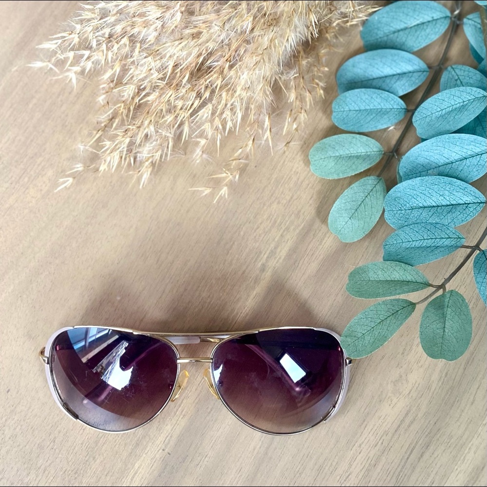 Michael Kors Women’s Aviator Sunglasses